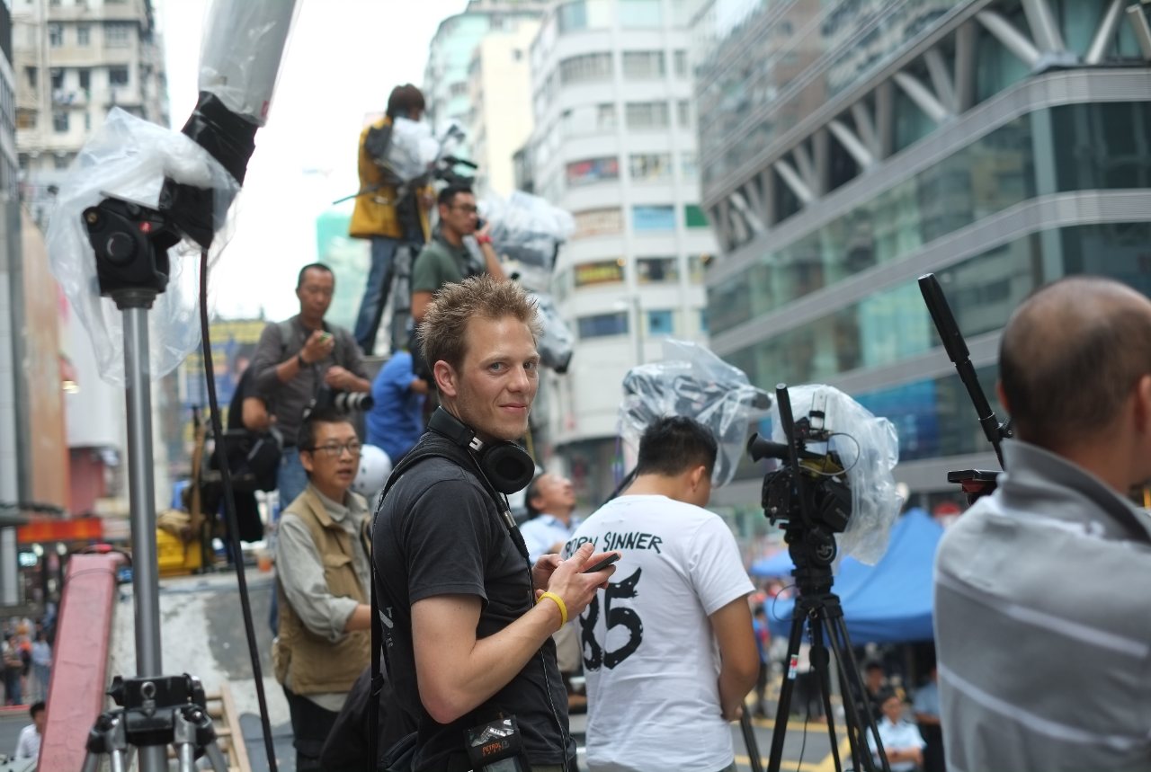 Patrick Hamm on location